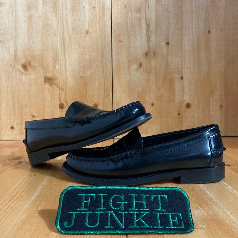 Brooks Brothers Black Leather Loafers